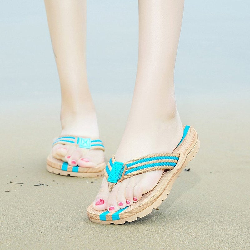 Eagsouni Men's Women's Flip Flops Casual Comfort Thong Sandals Non-Slip Slippers for Beach - Image 4